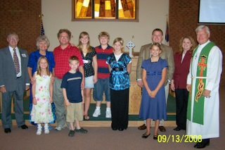 First communion participants